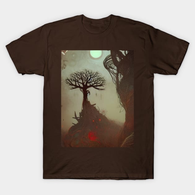 In the Deep Dark Woods T-Shirt by LyndiiLoubie